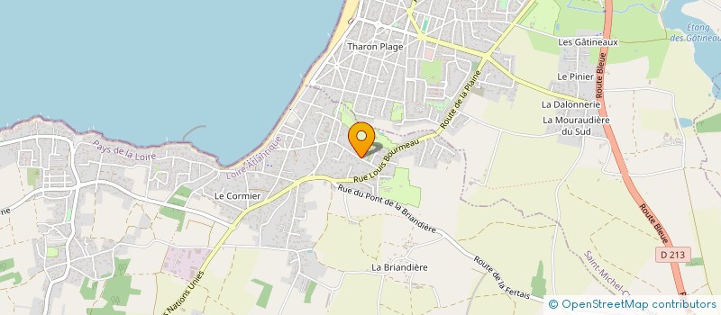 localisation de l'entreprise EMMANUELLE BALMAS  PORNIC