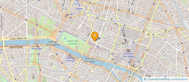 localisation de l'entreprise EMMANUELLE GALAADE EDITEUR à PARIS