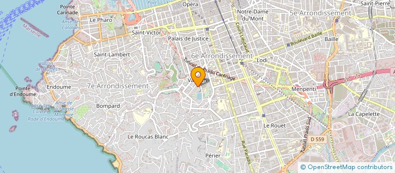 localisation de l'entreprise EMMANUELLE-R à MARSEILLE
