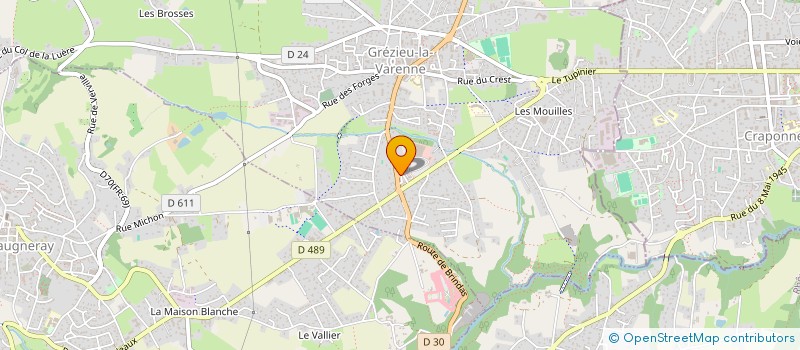 localisation de l'entreprise EMMARIC à BRIGNAIS