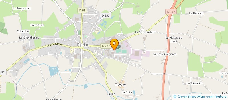 localisation de l'entreprise EMMARIE  LOHEAC