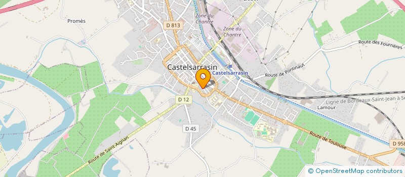 localisation de l'entreprise EMMARIN  CASTELFERRUS