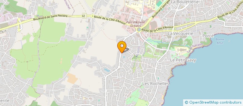 localisation de l'entreprise EMMARINE  SAINT-NAZAIRE