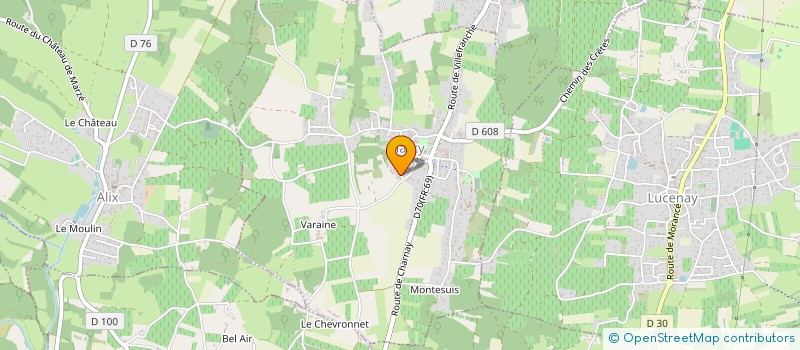 localisation de l'entreprise EMMAT AGENCEMENT à MARCY