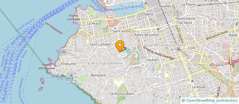 localisation de l'entreprise EMMATHOM à MARSEILLE