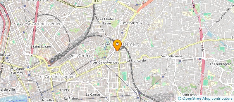 localisation de l'entreprise EMMATHOM à MARSEILLE