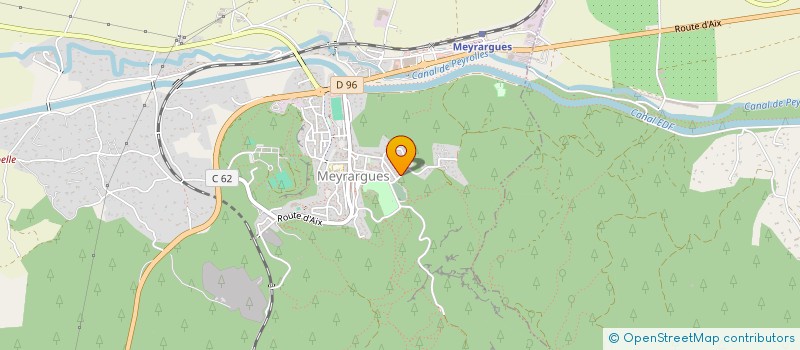 localisation de l'entreprise EMMATISTE  MEYRARGUES