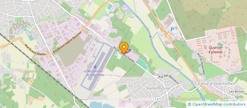 localisation de l'entreprise EMMAUS à HAGUENAU