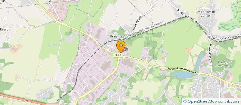 localisation de l'entreprise EMMAUS 44 - SAINT-NAZAIRE - FONDATEUR ABBE PIERRE  SAINT-NAZAIRE