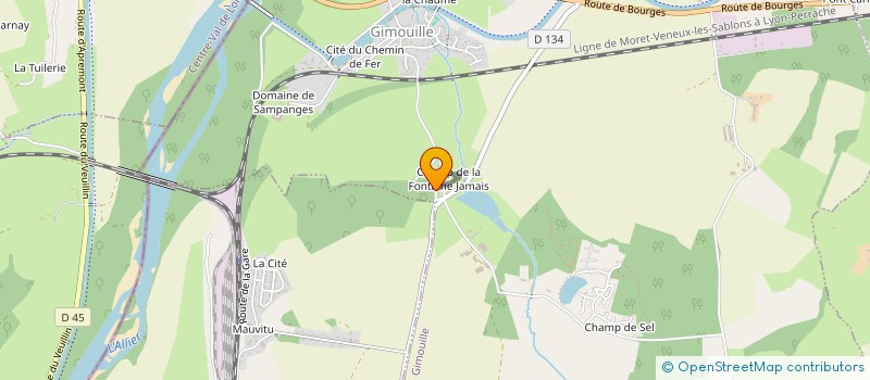 localisation de l'entreprise EMMAUS NIEVRE FONDATEUR ABBE PIERRE à MAGNY-COURS