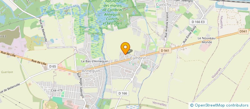 localisation de l'entreprise EMMAVI  CAMBRIN