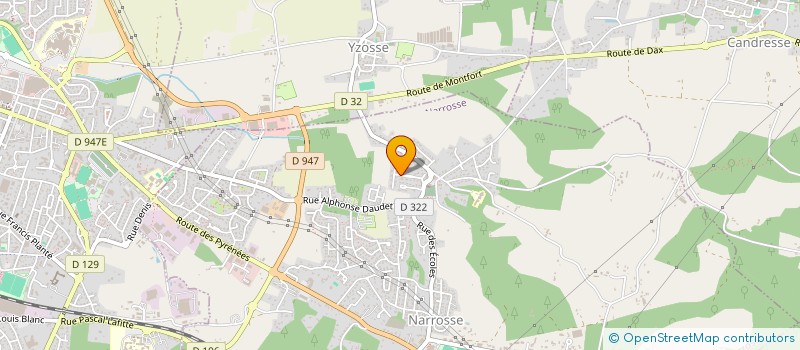 localisation de l'entreprise EMMAX  NARROSSE