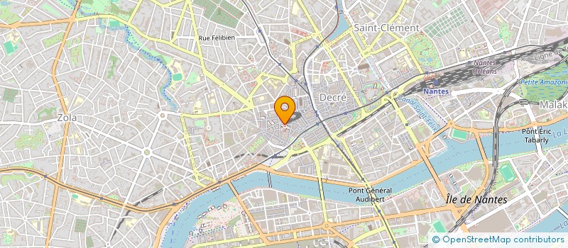localisation de l'entreprise EMMEGIEFFE à NANTES