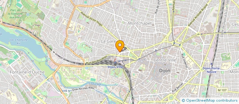 localisation de l'entreprise EMMELINE à DIJON