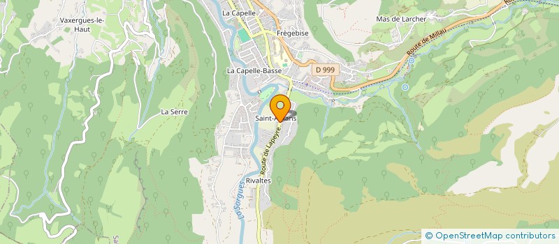 localisation de l'entreprise EMMENE-MOI  SAINT-AFFRIQUE