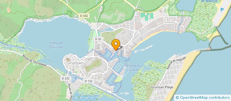 localisation de l'entreprise EMMENE-MOI  GRUISSAN