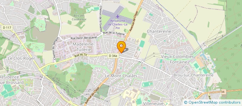 localisation de l'entreprise EMMENEZ-MOI  CHELLES