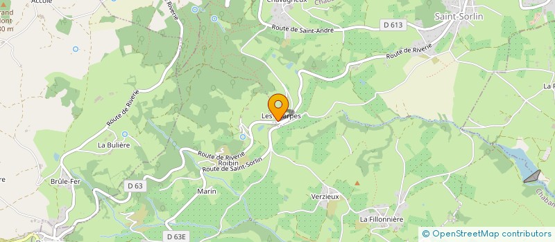 localisation de l'entreprise EMMERINE  CHABANIERE