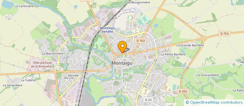 localisation de l'entreprise EMMETROPOL à MONTAIGU-VENDEE