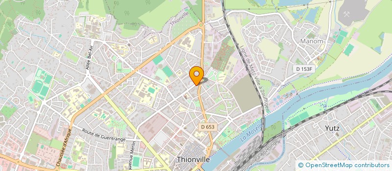 localisation de l'entreprise EMMI à THIONVILLE