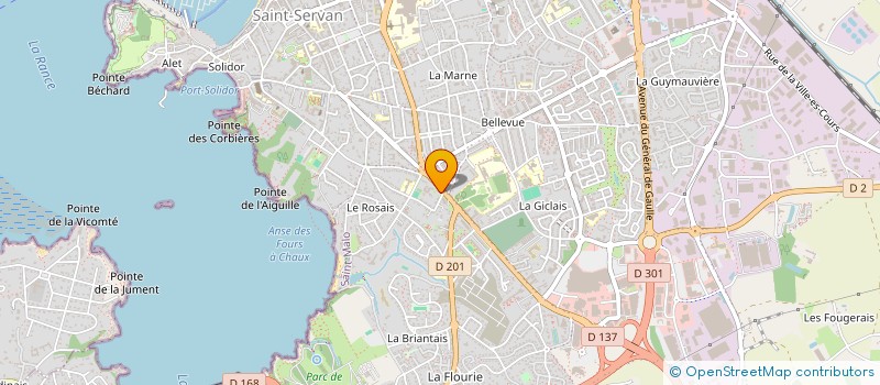 localisation de l'entreprise EMMI à SAINT-MALO