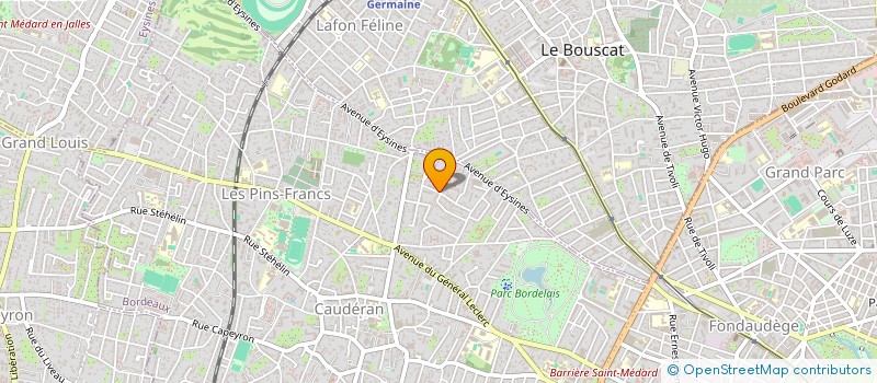 localisation de l'entreprise EMMI  BORDEAUX