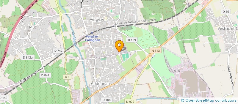 localisation de l'entreprise EMMIE CONSULTING  VERGEZE