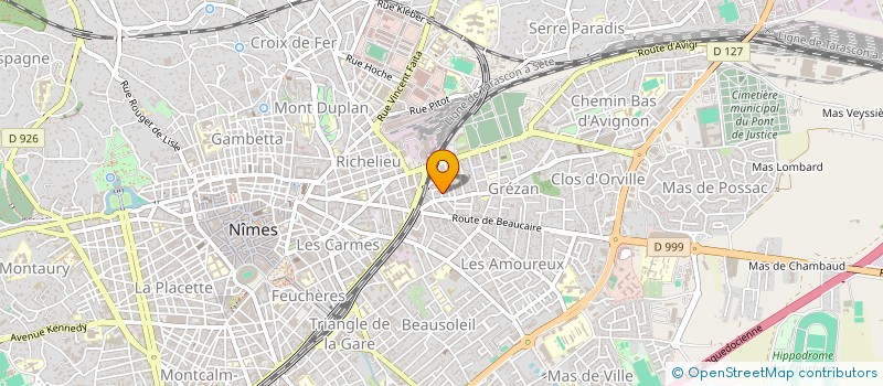 localisation de l'entreprise EMMIE IMMO  NIMES