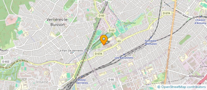 localisation de l'entreprise EMMIIMMO à ANTONY