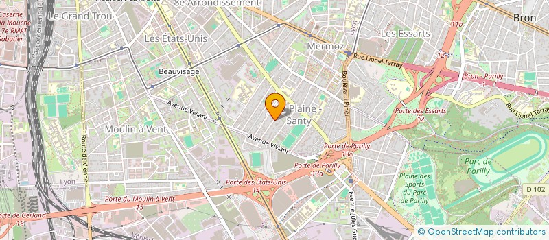 localisation de l'entreprise EMMO  LYON