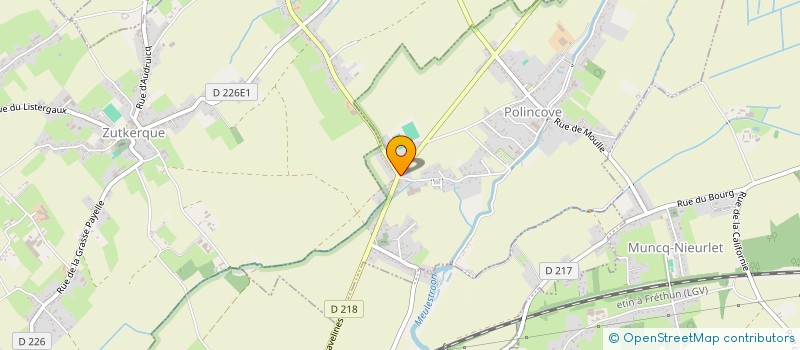 localisation de l'entreprise EMMS  POLINCOVE