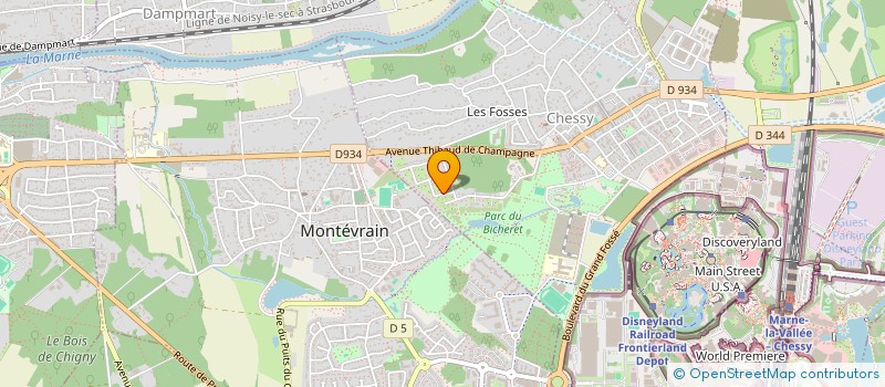 localisation de l'entreprise EMMY  CHESSY