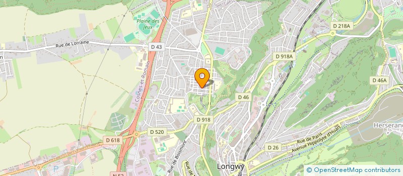 localisation de l'entreprise EMMYNAD NATURAL MARKET à LONGWY