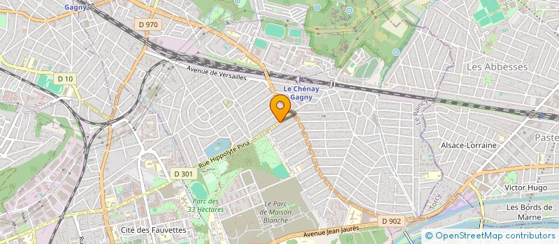 localisation de l'entreprise EMN à GAGNY