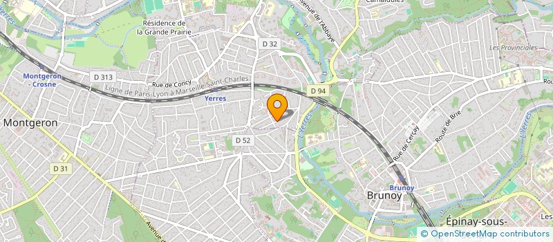 localisation de l'entreprise EMN à YERRES