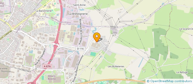 localisation de l'entreprise EMN  SAINT-BARTHELEMY-D'ANJOU