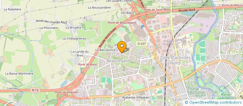 localisation de l'entreprise EMN  RENNES