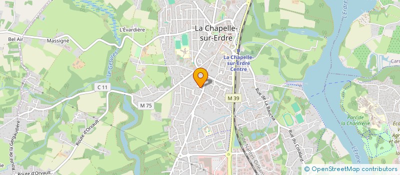 localisation de l'entreprise EMN' COOK à LA CHAPELLE-SUR-ERDRE