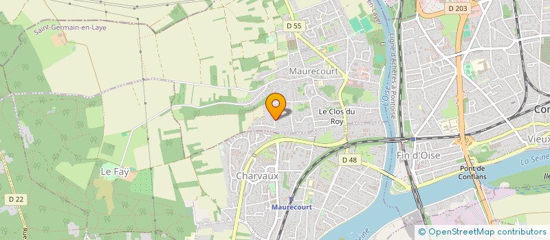 localisation de l'entreprise EMN INVESTISSEMENTS à NOISY-LE-ROI