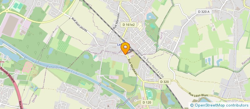 localisation de l'entreprise EMNA AUTO  AUBY