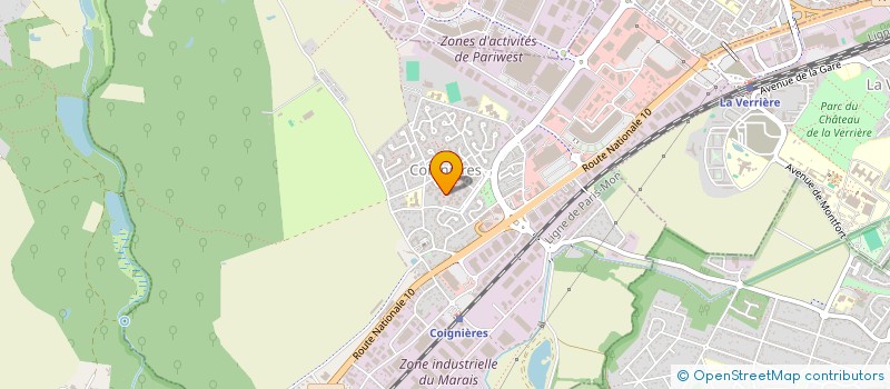 localisation de l'entreprise EMNA ET NOUR à COIGNIERES