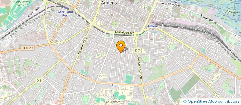 localisation de l'entreprise EMNA INVEST à AMIENS