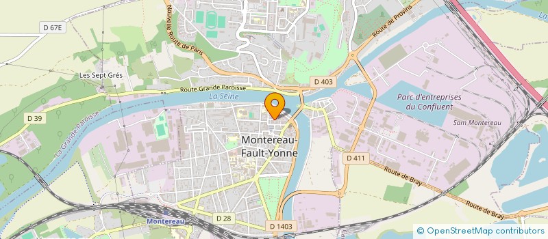 localisation de l'entreprise EMNA SERVICE TELECOM  MONTEREAU-FAULT-YONNE