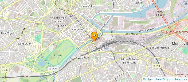 localisation de l'entreprise EMNACONSULTING à CAEN