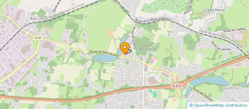 localisation de l'entreprise EMNITEC  SAINT-NAZAIRE