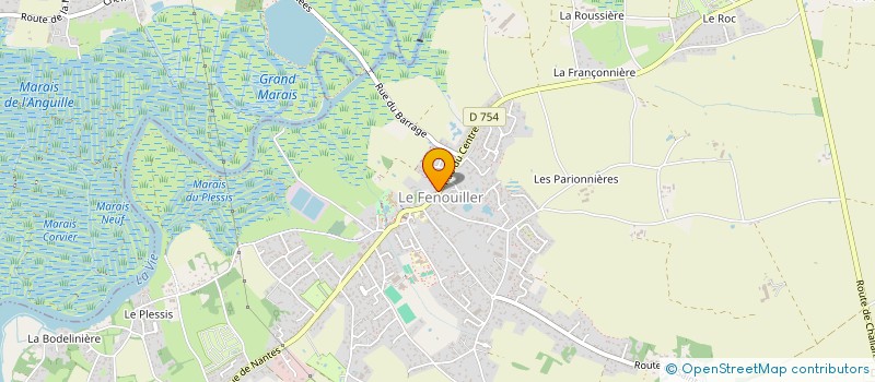 localisation de l'entreprise EMO à LE FENOUILLER