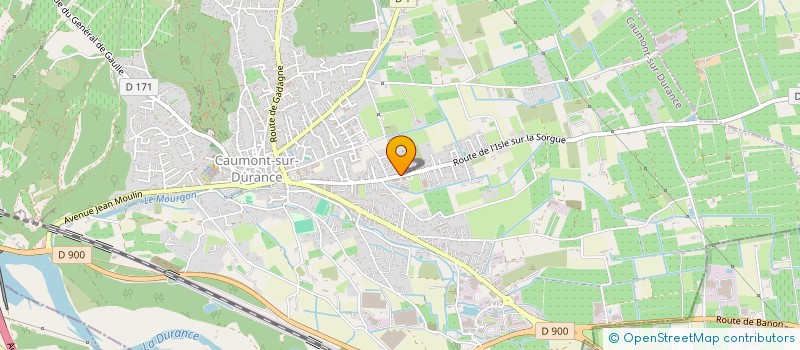 localisation de l'entreprise EMO  CAUMONT-SUR-DURANCE