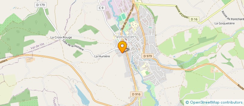 localisation de l'entreprise EMO CONSULTING à VIMOUTIERS