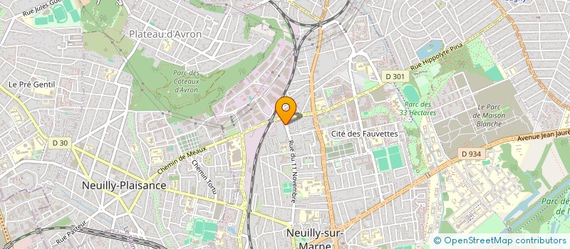 localisation de l'entreprise EMOA à NEUILLY-SUR-MARNE