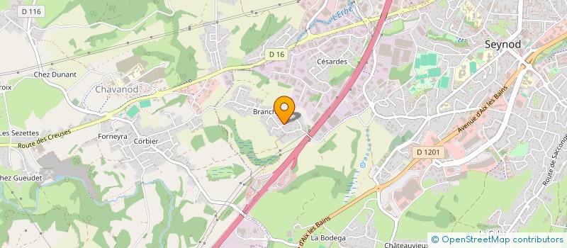 localisation de l'entreprise EMOCIA à ANNECY